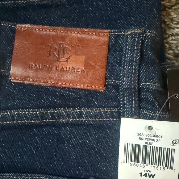 RALPH LAUREN Ladies High Rise Boot Leg Jeans - Picture 2 of 6